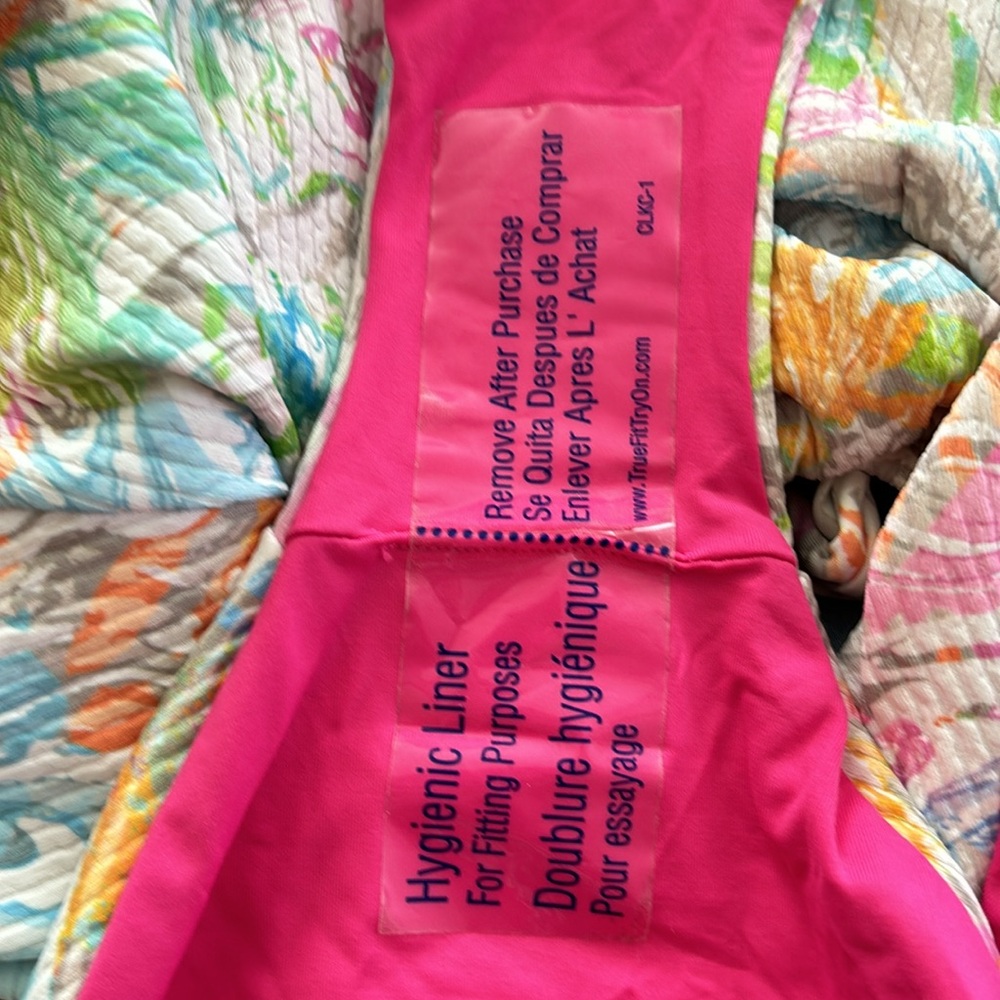 NWOT - Becca Hot Springs Floral Deep Plunge One Piece Swimsuit - Picture 14 of 14